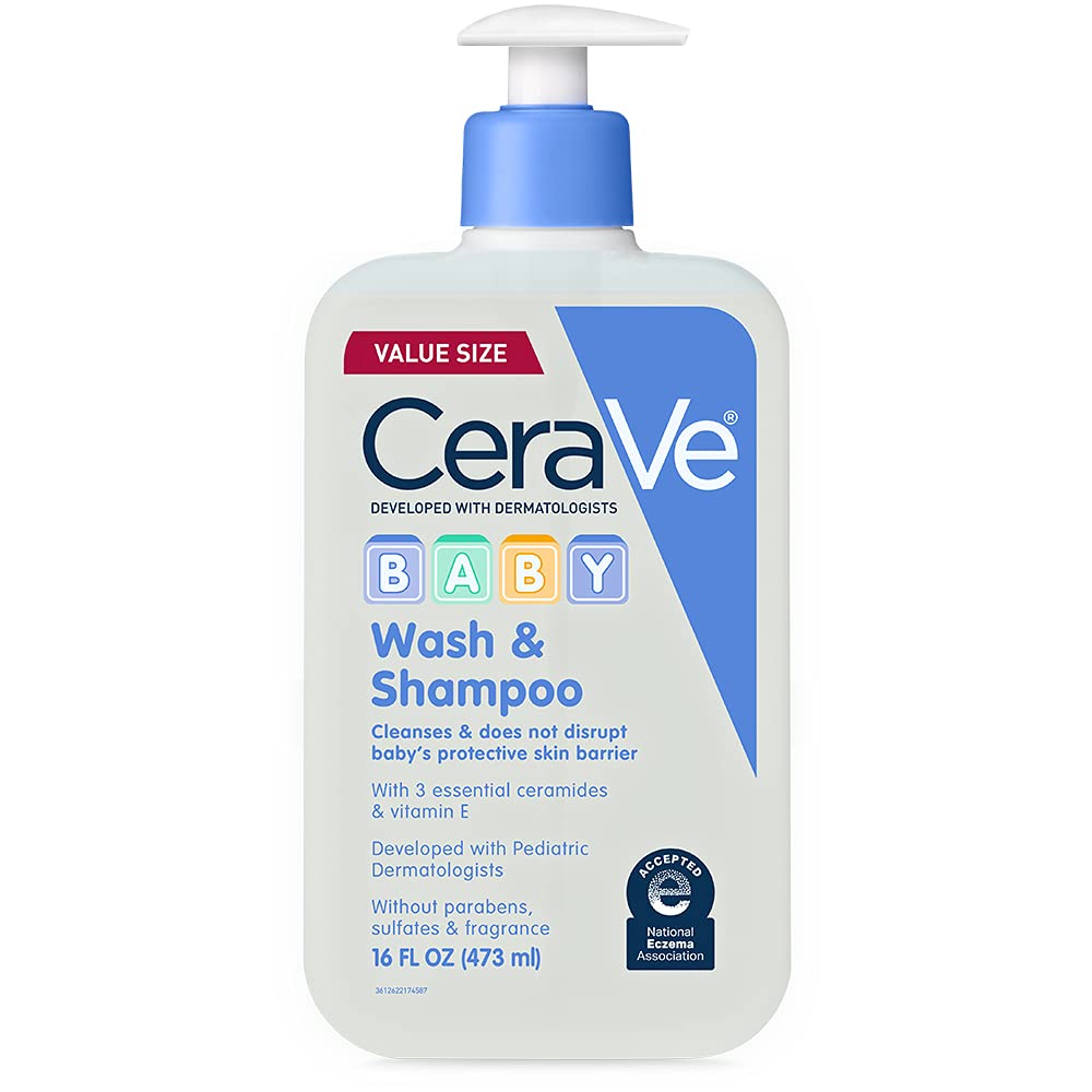 CERAVE BABY BODY WASH AND SHAMPOO PARA PIEL SENSIBLE 237ML