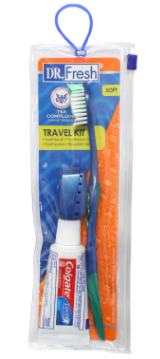 DR. FRESH SOFT TOOTHBRUSH KIT VIAJERO