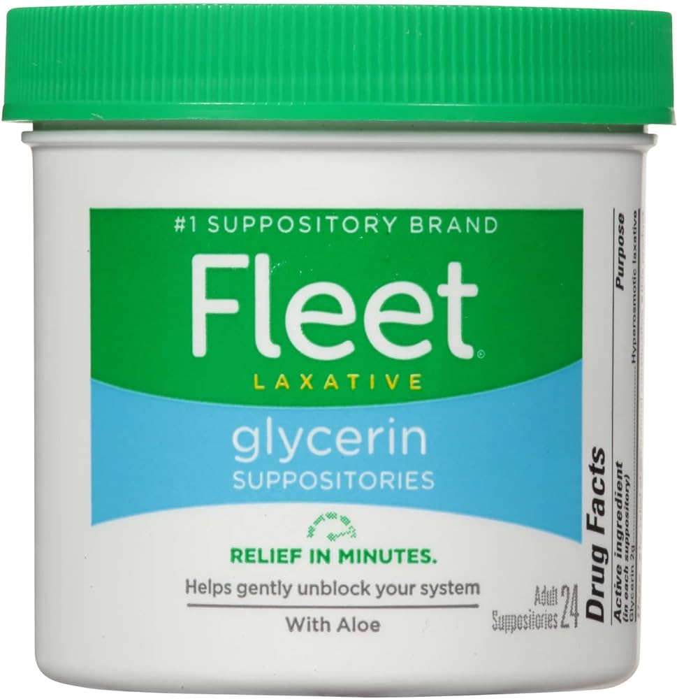 FLEET LAXITIVE PARA ADULTOS X 24 SUPOSITORIOS