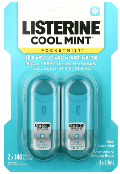 LISTERINE COOL MINT ORAL SPRAY  2UND.