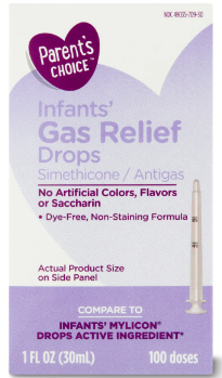 PARENTS CHOICE INFANTS GAS RELIEF GOTAS  20MG 30ML