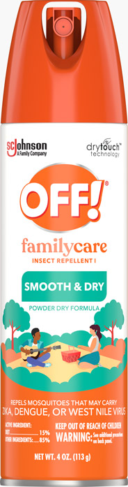 OFF FAMILYCARE SMOOTH AND DRY 113G