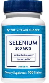 SELENIUM 200MCG 100TAB - THE VITAMINT SHOPPE