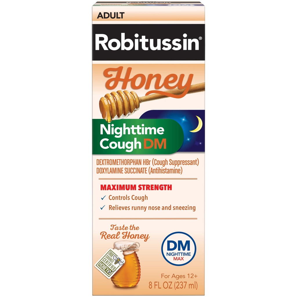 ROBITUSSIN HONEY NIGHTTIME 237ML