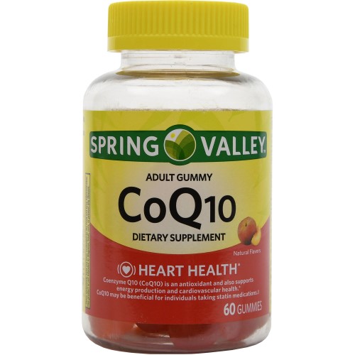 COQ10 200MG 60GUMMIES SPRING VALLEY
