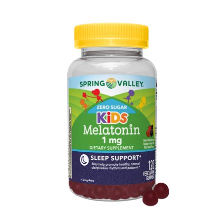 MELATONIN KIDS 1MG 120GUMMIES SPRING VALLEY
