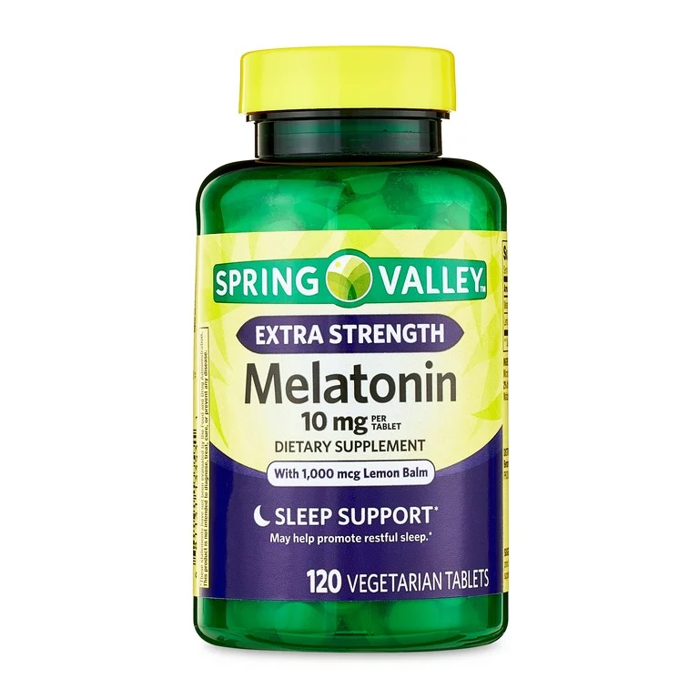 MELATONIN 10MG 120TAB SPRING VALLEY