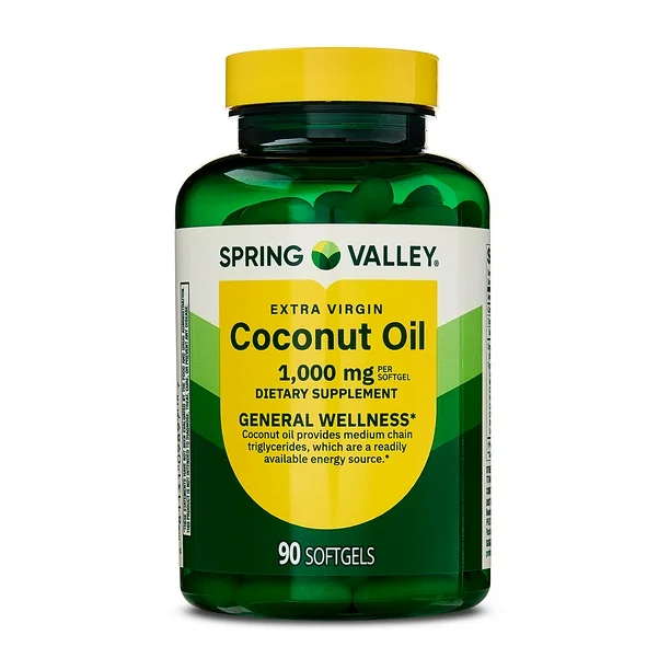 COCONUT OIL 90CAP SPRING VALLEY