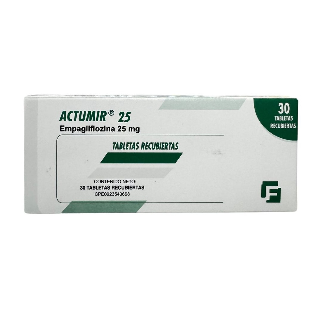 ACTUMIR 25MG X 30TAB LAB FARMA