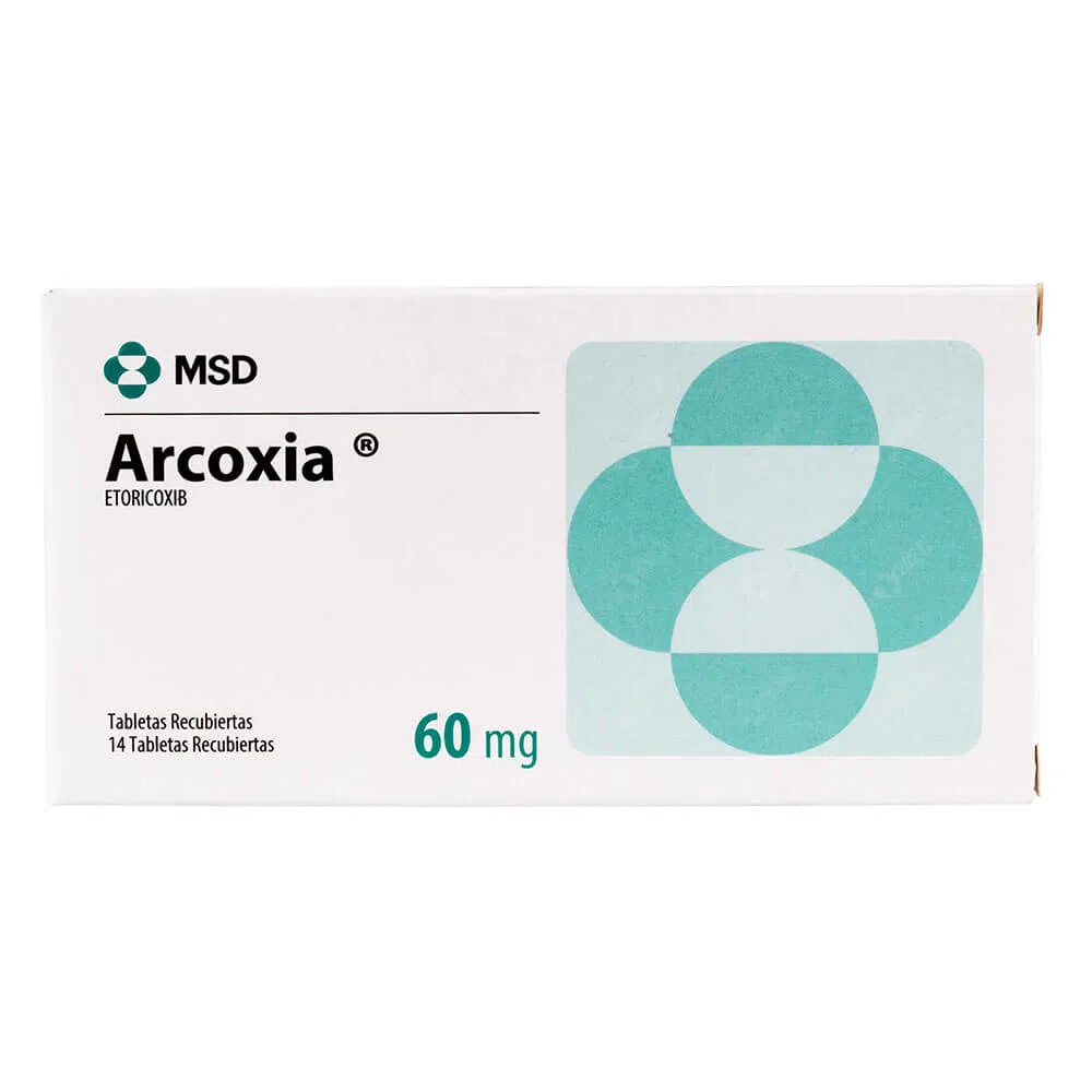 ARCOXIA 60MG 14TAB MSD
