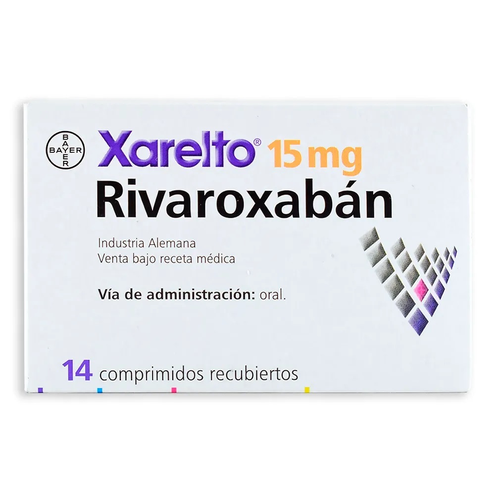 XARELTO 15mg x 14 COMPRIMIDOS BAYER