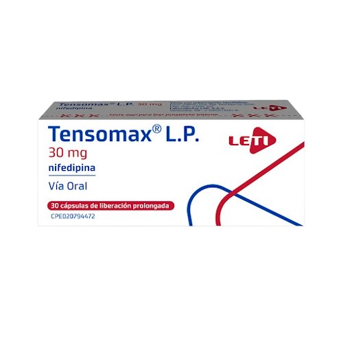 TENSOMAX LP 30MG 30CAP LETI