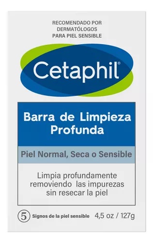 CETAPHIL BARRA DERMOLIMPIADORA LIMPIEZA PROFUNDA
