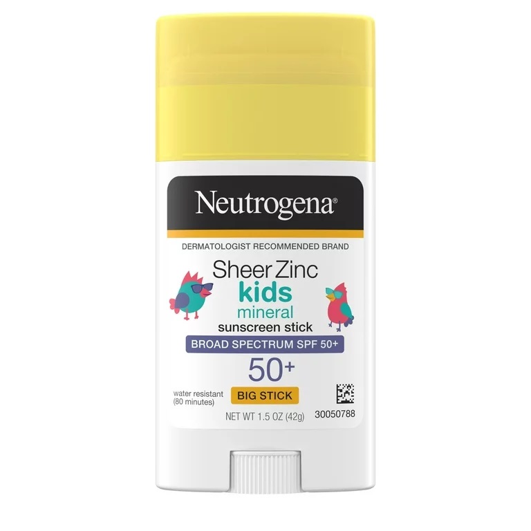 NEUTROGENA SHEER ZINC KIDS 50+ BARRA 42G