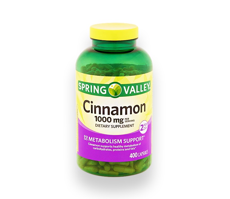CINNAMON 1000MG X 400 CAPS SPRING VALLEY