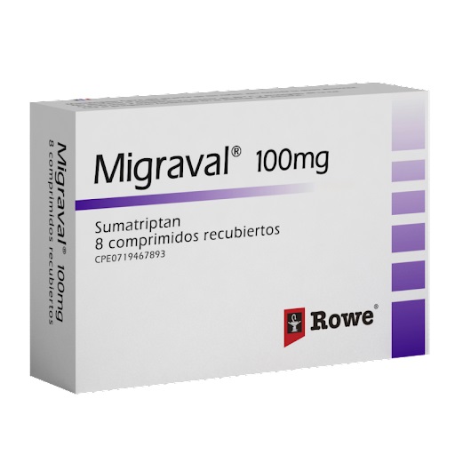 MIGRAVAL 100MG 8COMP