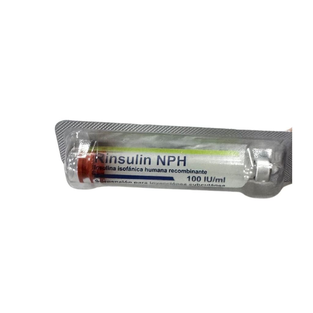 RINSULIN NPH 100UI/ML 3ML GEROPHARM