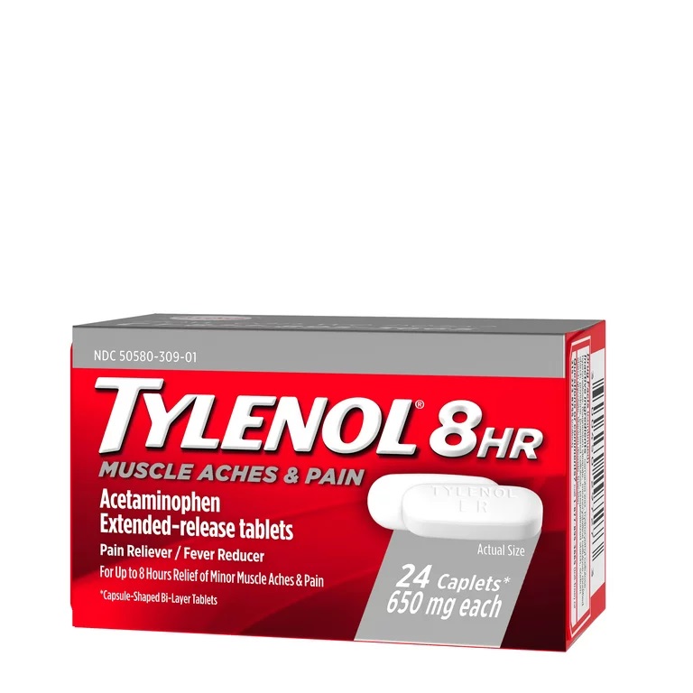 TYLENOL MUSCLE ACHES AND PAIN X 24 TAB