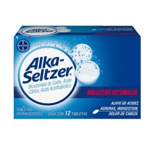 ALKA SELTZER 12 TAB BAYER