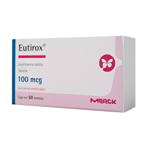 EUTIROX 100mcg x 50 COMPRIMIDOS MERCK