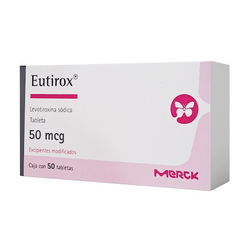 EUTIROX 50MCG x 50 COMPRIMIDOS MERCK