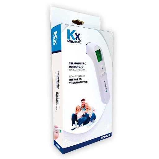 TERMOMETRO INFRAROJO SIN CONTACTO KX MEDICAL