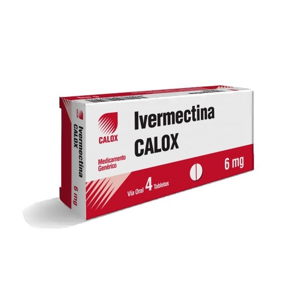 IVERMECTINA 6MG 4 COMP CALOX