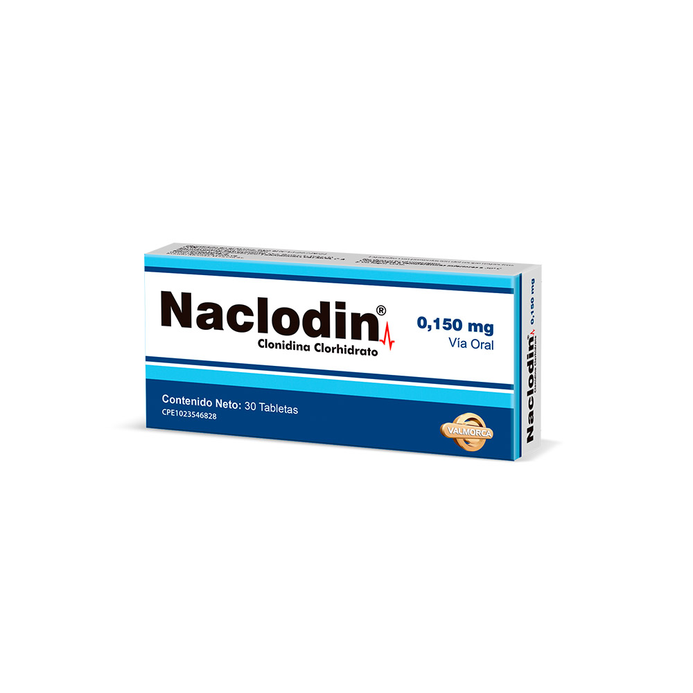 NACLODIN 0.150 MG 30 TAB VALMORCA