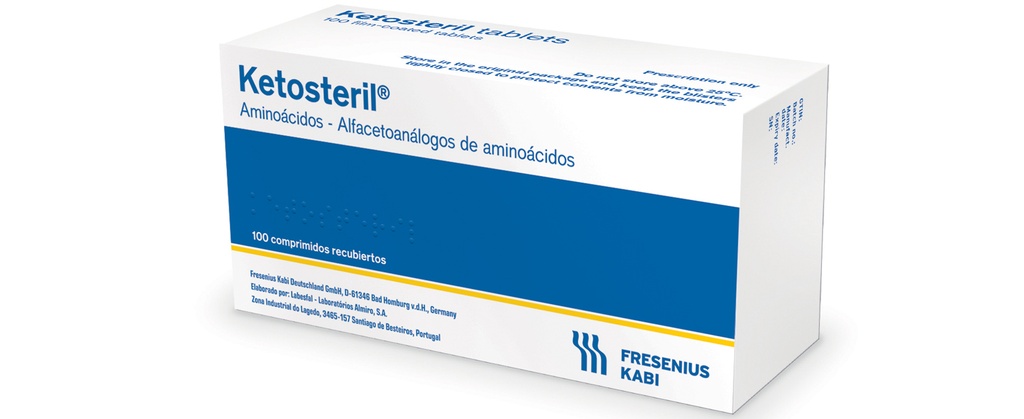 KETOSTERIL X 100 COMP FRESENIUS KABI