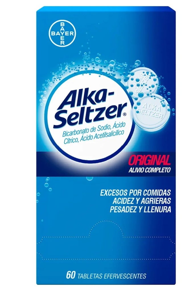 ALKA - SELTZER CAJA X 60TAB C
