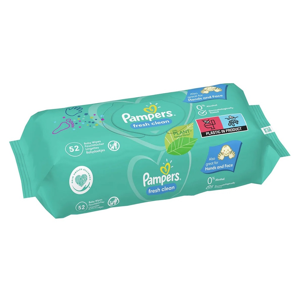 PAMPERS BABY FRESH CLEAN X 52 WIPES