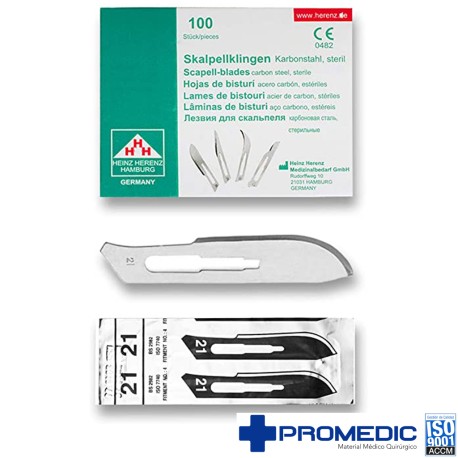 HOJILLAS QUIRURJICAS BISTURI N(21)