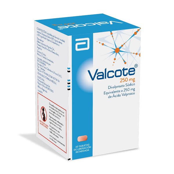 VALCOTE 250 MG 30TAB