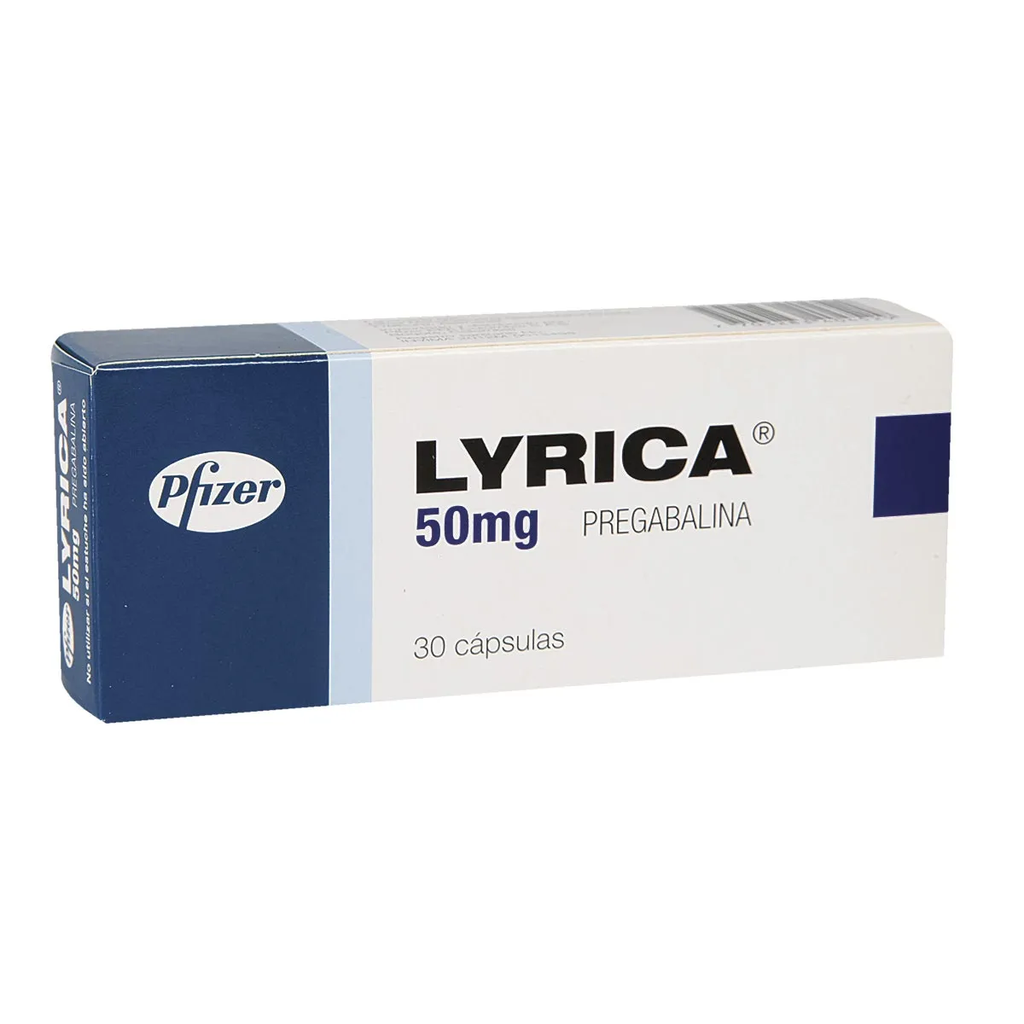 LYRICA 50 MG 30 CAP
