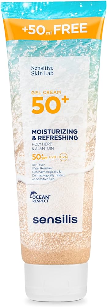 MOISTURIZING AND REFRESHING 50SPF 250ML SENSILIS