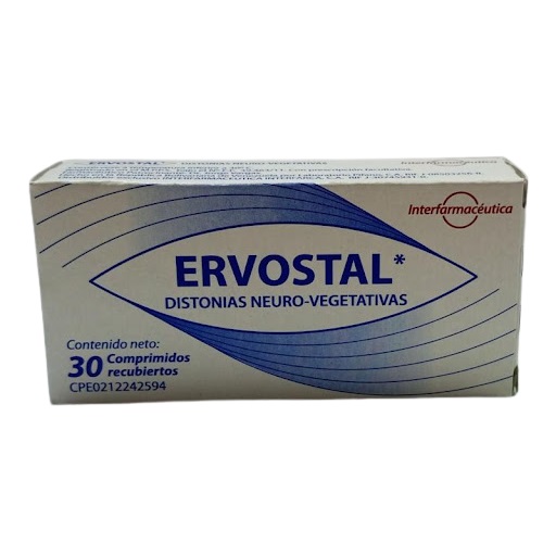 ERVOSTAL X 30 COMP INTERFARMACEUTICA