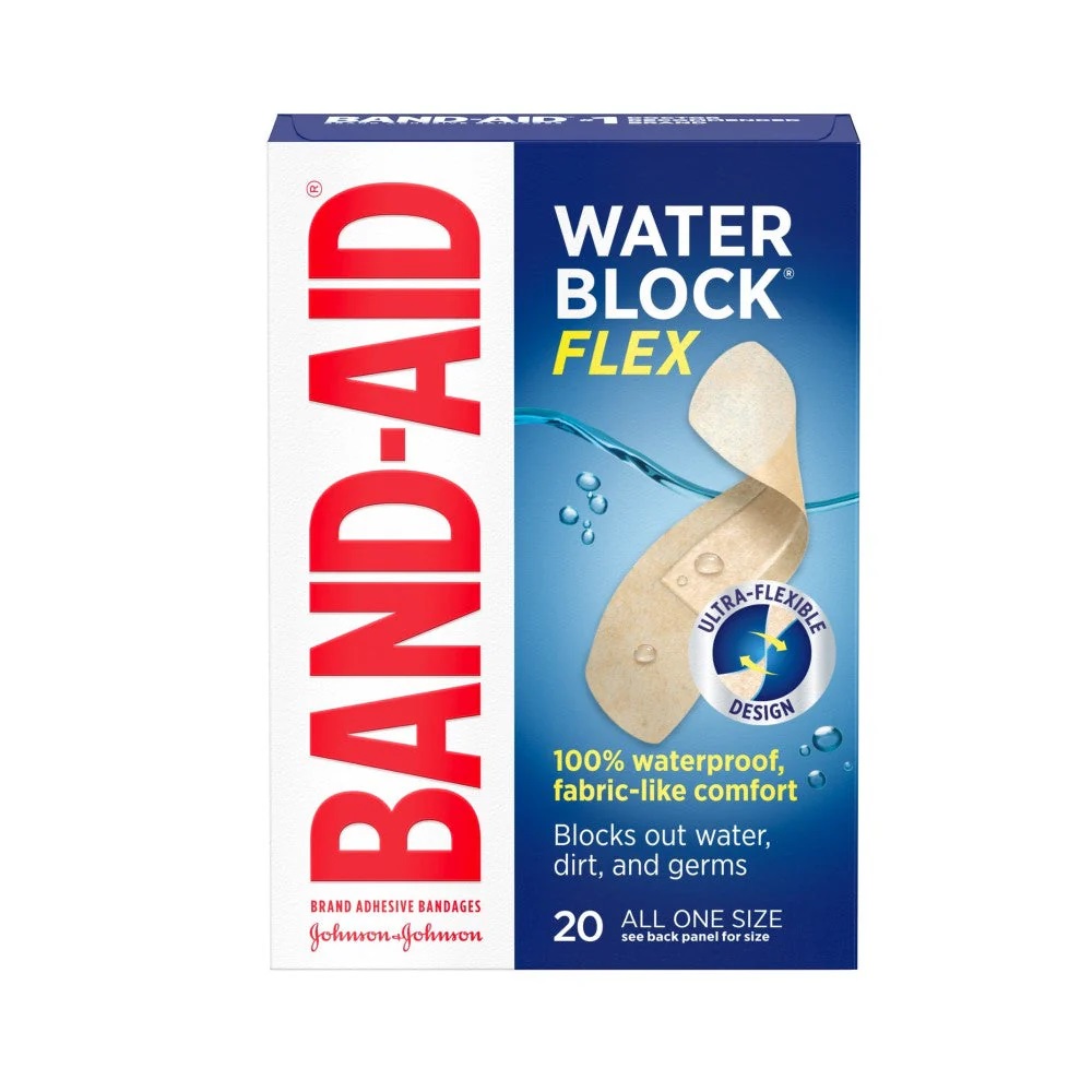 BAND-AID WATER BLOCK FLEX X 20