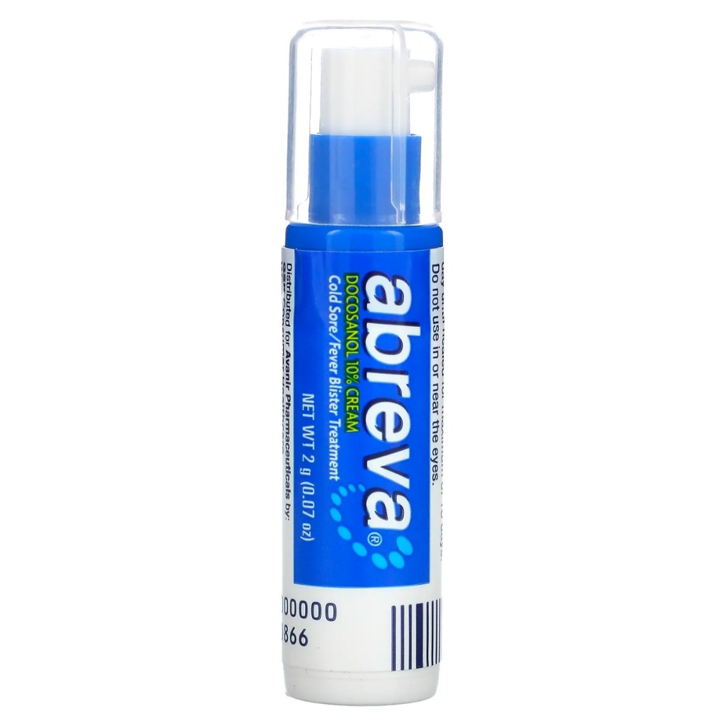 ABREVA DOCOSANOL 10% CREAM 2G