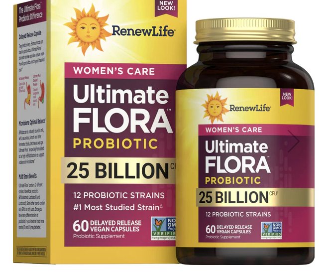 RENEWLIFE WOMENS CARE PROBIOTIC 25 BILLION/12 CEPAS X 90CAPS