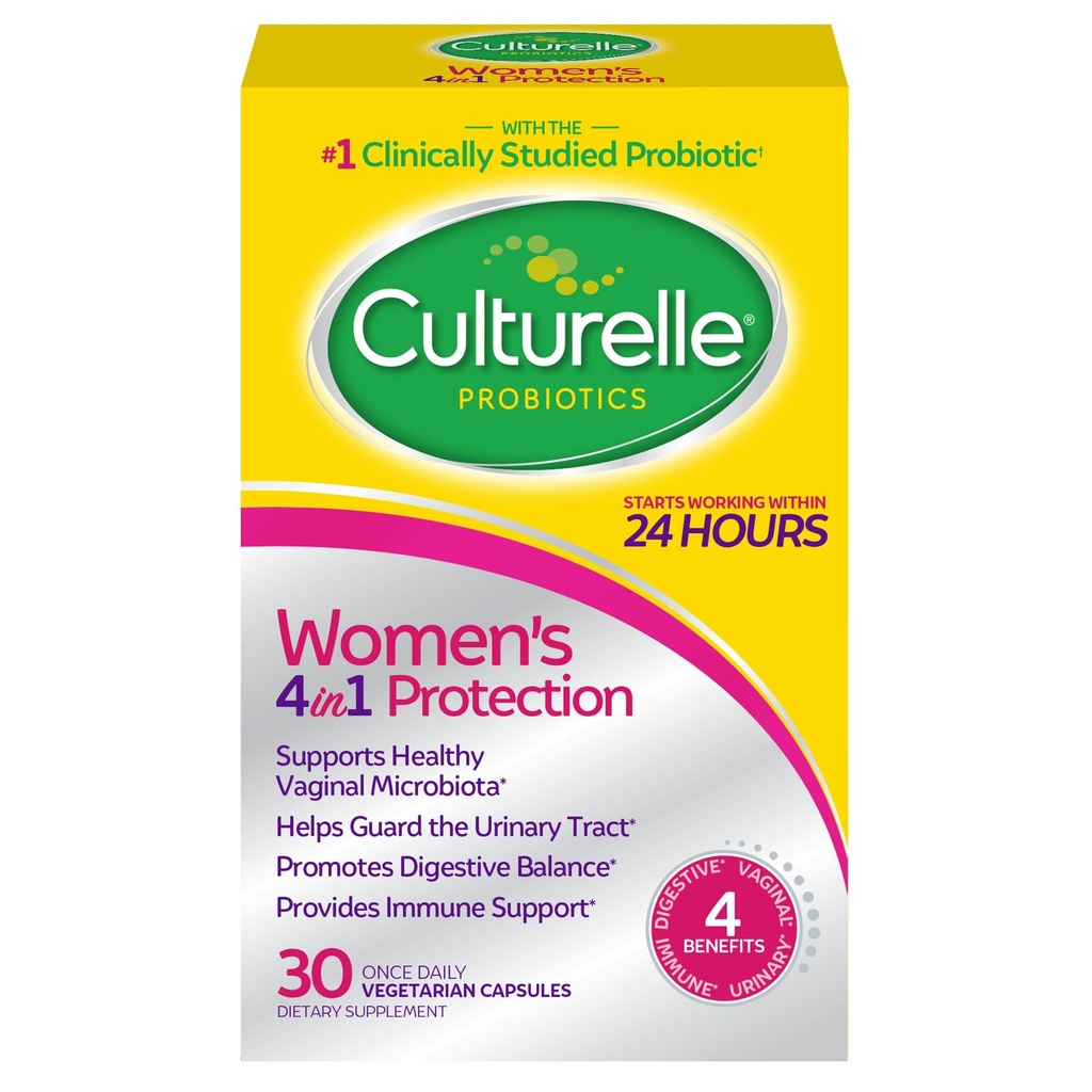 CULTURELLE PROBIOTICS WOMENS 4 IN 1 PROTECTION X 30 CAPS