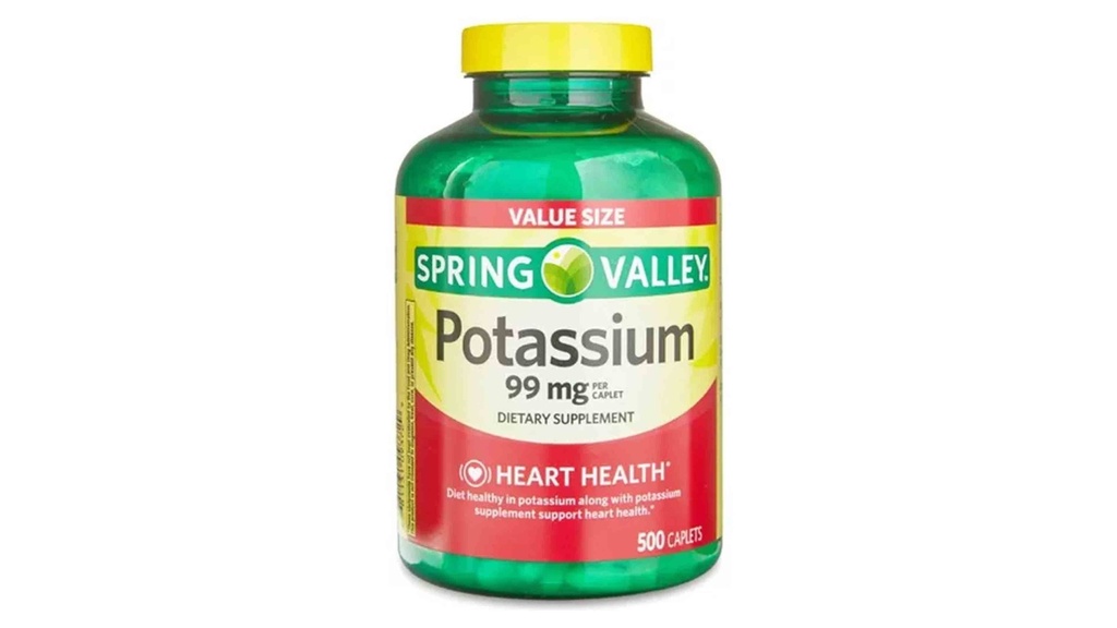 POTASSIUM 99MG 500CAP SPRING VALLEY