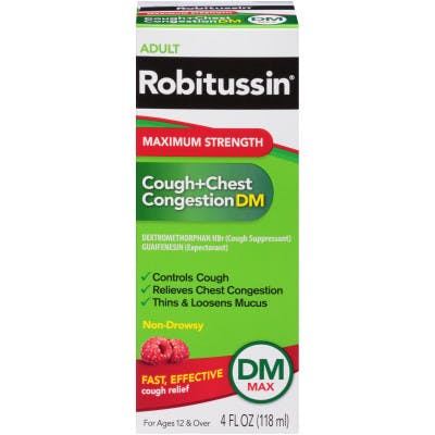 ROBITUSSIN MAXIMUM STRENGH  118ML