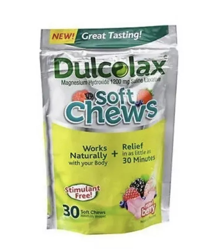 DULCOLAX SOFT CHEWS  X 30 GUM