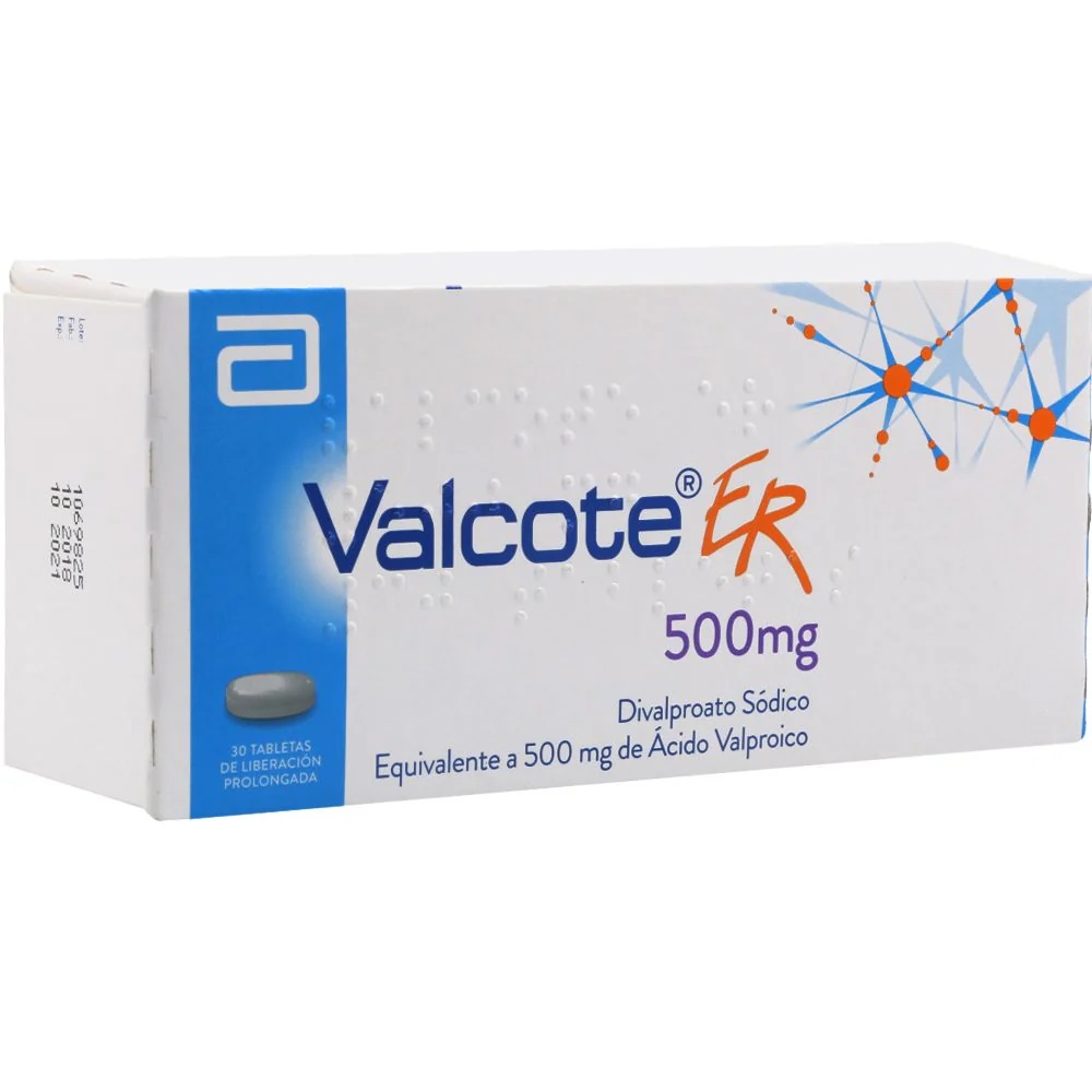 VALCOTE ER 500MG X 30TAB