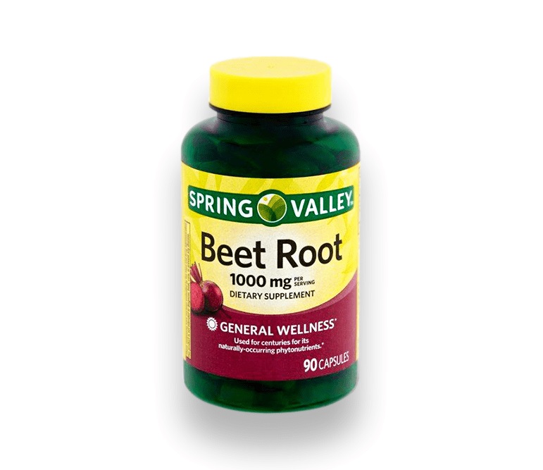 BEET ROOT 1000MG X 90 CAPS SPRING VALLEY