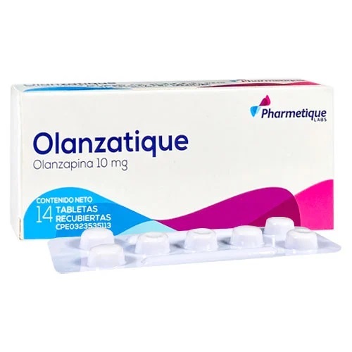 OLANZATIQUE 10mg 14 TABLETAS PHARMETIQUE