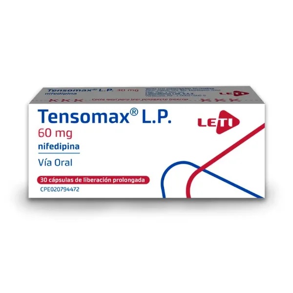 TENSOMAX LP 60MG 30CAP LETI