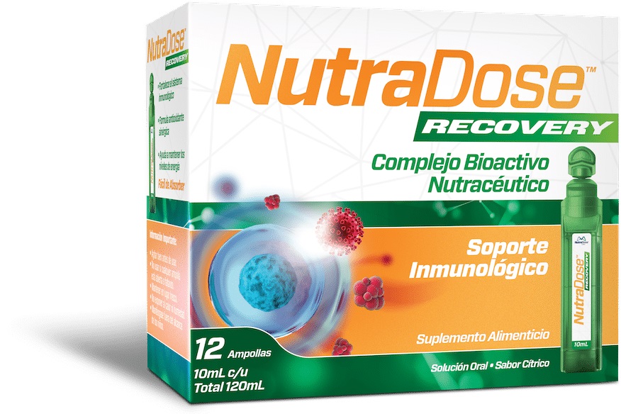 NUTRADOSE RECOVERY SOPORTE INMUNOLOGICO X 12 AMP.