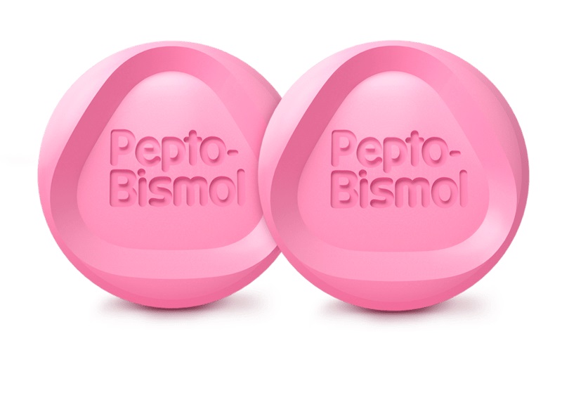 PEPTO BISMOL CHEWABLES X 4TAB