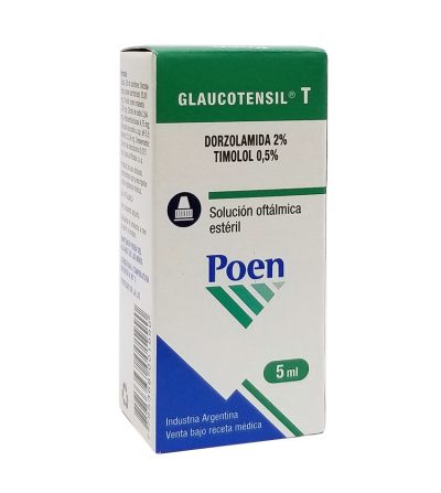 GLAUCOTENSIL T 2%/0,5% SOL. OFTÁLMICA 5ML POEN
